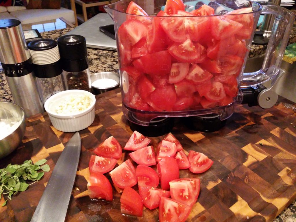 Chopped tomatoes