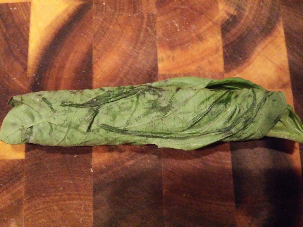Rolled Basil